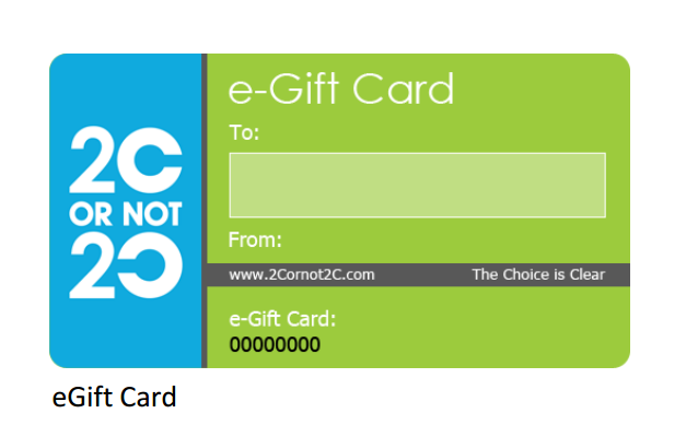 2cornot2c - gift card