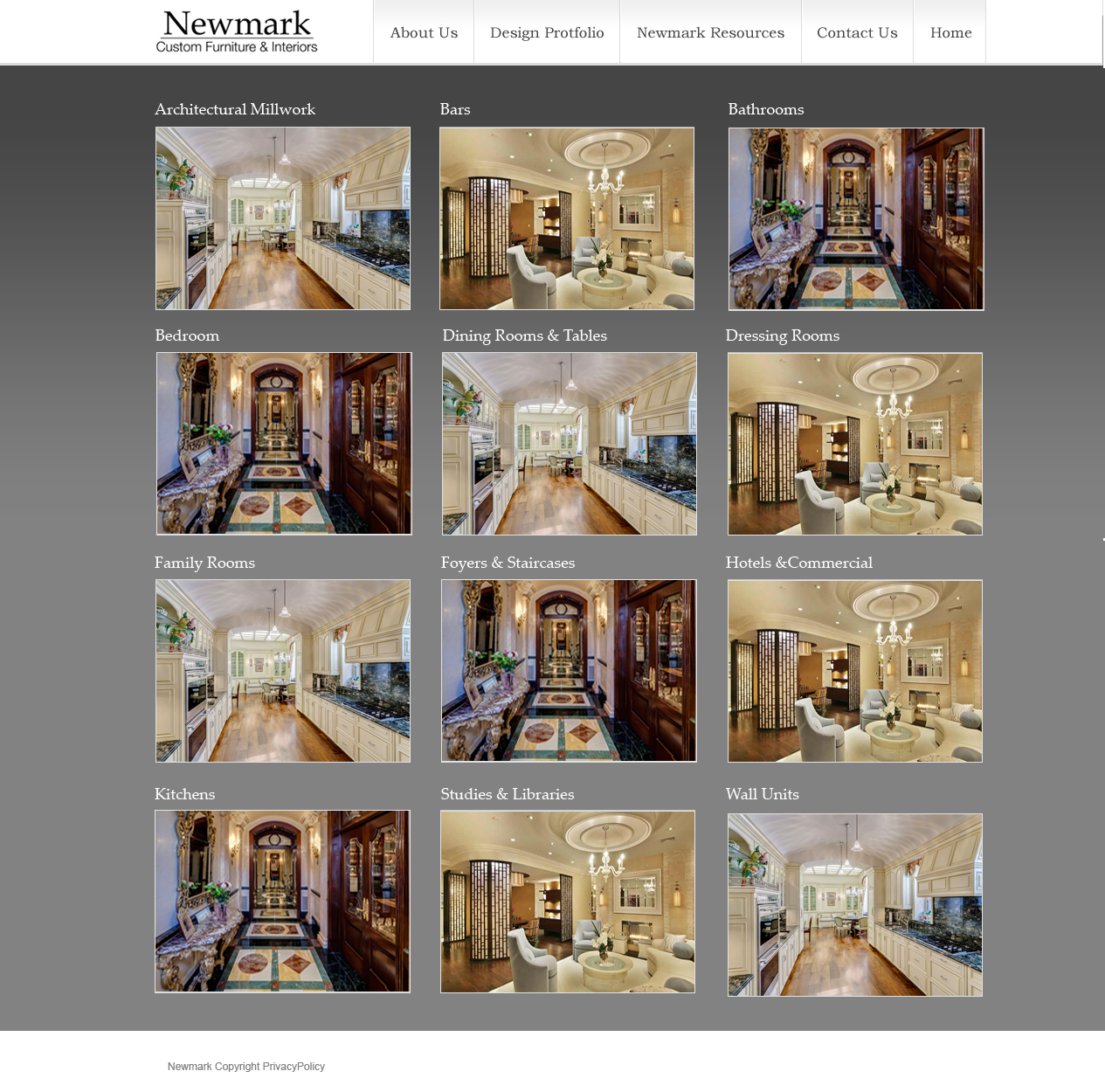 Newmark Furniture Subpage